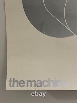 1969 San Francisco Museum of Art THE MACHINE Exhibition Poster MoMA NYC Rare