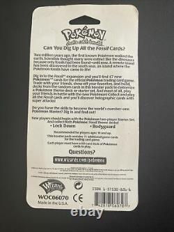1999 Pokemon Fossil Rare Booster blister Pack Aerodactyl Art Factory Sealed 1999