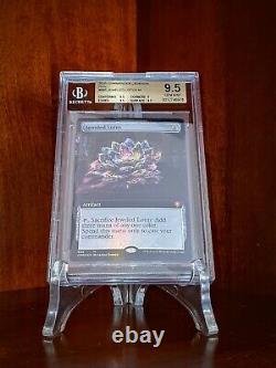 1st Jeweled Lotus Bgs 9.5 Gem Mint! Psa 10 Extended Art Foil Mtg Magic Rare