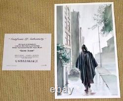 22x14 Limited Edition UNBREAKABLE litho ALEX ROSS signed COA Bruce Willis RARE