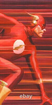 ALEX ROSS rare SHADOWS FLASH canvas giclee SIGNED new NYCC 2020 HUGE unframed