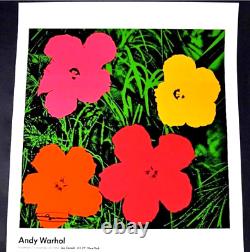 ANDY WARHOL - A 1960s POP ART RARE SIGNED LEO CASTELLI GALLERY LITHO LITHOGRAPH
