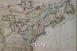 A new and accurate map of the British Dominions in America-Kitchin 1766-RARE