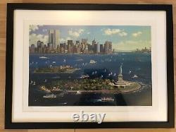 Alexander Chen, x3 Framed Limited Edition New York City Art Prints, Rare, Signed
