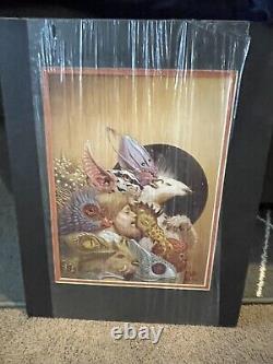 Aliens Framed Rare Art Print Signed Michael Whelan Fantasy 143/200