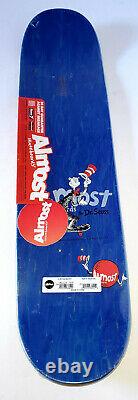 Almost Dr. Seuss Cat Ball One Fish Rodney Mullen Skateboard Deck 7.87 R7 Rare