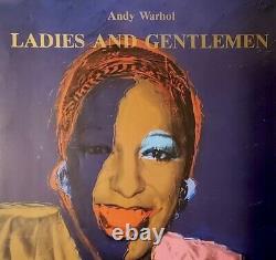 Andy Warhol/1990/RARE Poster/Ladies and Gentlemen/Queer New York Paris/POP ART