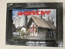 BANKSY Cottage Lithography Print Extremely rare! From the deluxe edition