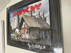 BANKSY Cottage Lithography Print Extremely rare! From the deluxe edition
