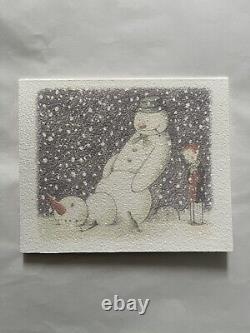 BANKSY RUDE SNOWMAN GIFT CARD ORIGINAL MINT TAGGED un signed RARE