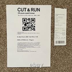 BANKSY bundle + RARE print / Cut and Run / Cut & Run Exhibition / GoMA Glasgow