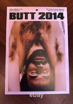 BUTT Magazine 2014 Calendar VERY RARE Mint Condition TASCHEN