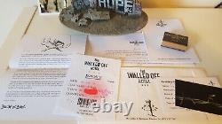 Banksy walled off hotel Rare large defeated wall piece