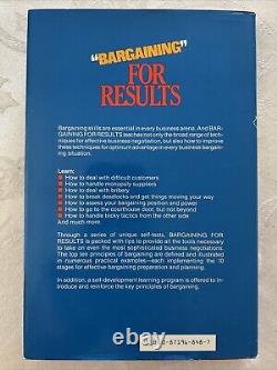 Bargaining for Results By John Winkler. Rare Copy 0871968487. Like New! HCDJ