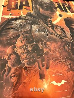 Batman Vengeance Limited Edition Jake Kontou RARE PRINTERS PROOF /15 Mondo