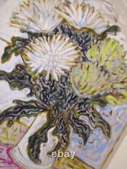 Billy Childish Chrysanthemums- Signed Proof Print VERY RARE WITH PROVENANCE