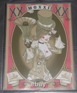 Borderlands Mad Moxxi Art Print Lithograph Limited Official Gearbox /250 Rare