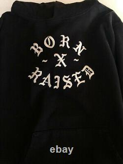 Born X Raised Front Street Hoody Black 2xl La Street Hood Wear Bape Supreme Rare