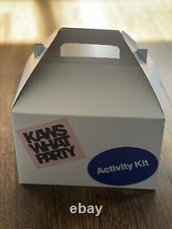 Brooklyn Museum KAWS What Party super rare Activity Kit Friends and Family ONLY