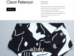 CLEON PETERSON LIMITED EDITION PRINT SCARF League Extraordinaire Rare SOLD OUT