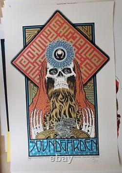Chuck Sperry Soundgarden Poster Print ARTIST Edition 2011 Mint RARE of 100 S/N
