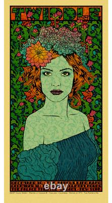 Chuck Sperry TWIDDLE GOLD Variant Signed Poster Circe Non-Panel NY Art RARE x/12