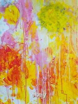 Cy Twombly Rare Abstract Expressionist Lithograph Print Exhibition Poster