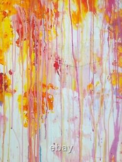 Cy Twombly Rare Abstract Expressionist Lithograph Print Exhibition Poster