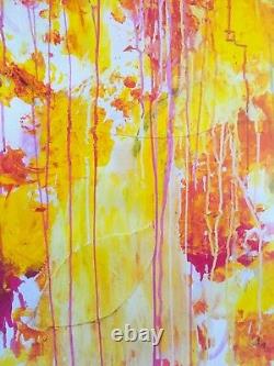 Cy Twombly Rare Abstract Expressionist Lithograph Print Exhibition Poster