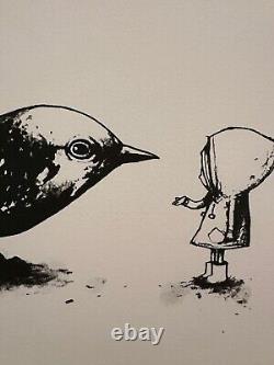 DRAN Learning to Fly Art Print FRAMEDRARE nt banksy pejac whatson