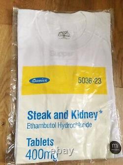 Damien Hirst STEAK AND KIDNEY The Last Supper Other Criteria T-shirt RARE