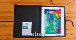 David Hockney Set of 4 Folio prints, Tate, 2016 RARE