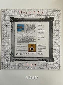 David Hockney Wall Art Calendar 1989 Sealed New Rare