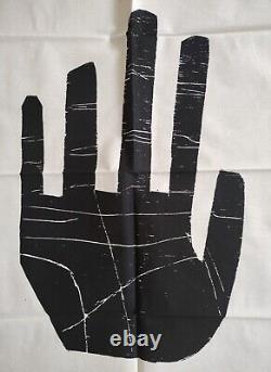 David Shrigley Untitled (hand) Tea Towel 2005 Rare