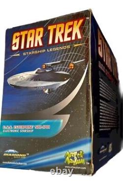 Diamond Select Star Trek USS Enterprise Mirror Mirror Electronic Ship-NEW-RARE