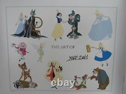 Disney The Art of Marc Davis Serigraph Limited #15/250 Signed RARE