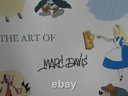 Disney The Art of Marc Davis Serigraph Limited #15/250 Signed RARE