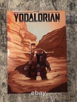 Displate LE Rare Star Wars The Mandalorian The Yodalorian Baby Yoda Grogu Poster