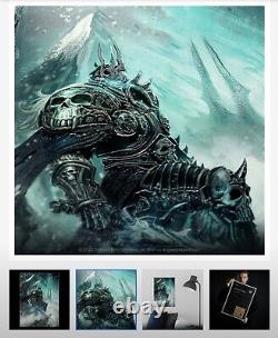 Displate Limited Edition The Lich King (xxxx/1500) Rare/NewithSealed. (M)