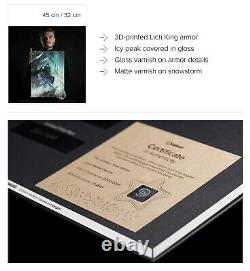 Displate Limited Edition The Lich King (xxxx/1500) Rare/NewithSealed. (M)
