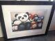 Doug Hyde Framed Signed Limited Edition Print New Friends, Very Rare