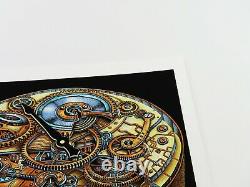 Emek Pearl Jam Doomsday Clock Mini Print Signed Handbill 8x10 #/500 Screen RARE