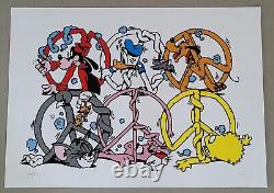 Ermsy Peace Street Art Print /40 Art Screen Print 2017 Rare