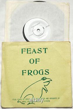 Feast of Frogs Rare New Zealand 7 45 EP Private press 80s Art Rock Bill Direen