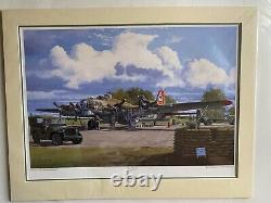 Flying Fortress Aviation Art Print Nine-O-Nine by Philip West Rare ltd edition