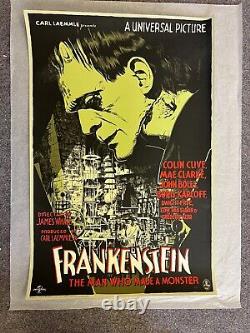 Frankenstein by Francesco Francavilla Variant Rare Sold out Mondo