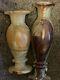 Granite Vases (heavy Weight, Well Artwork Made) Rare (one Sale For 2)