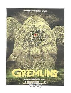 Gremlins Rare Mondo Numbered Art Screen Print Poster Timothy Pittides Gizmo
