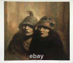 Hamish blakely' Sisters' Rare Limited Edition Signed gigclee print