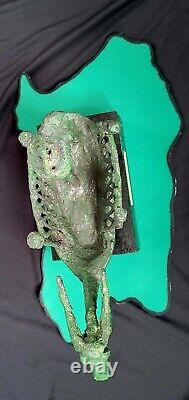 Historic Artifact Replica Italian Sculpture Rare Ship Statue Nuragic Unique